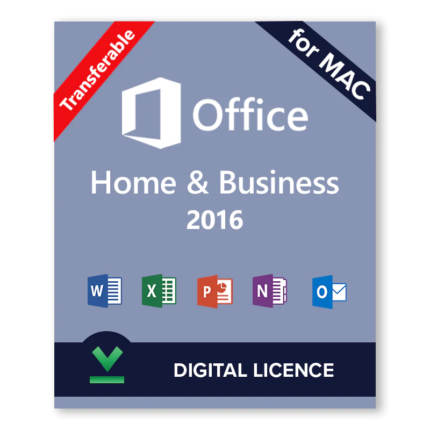 Microsoft Office Home & Business 2016 per Mac - Licenza a vita