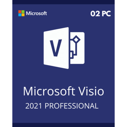 CODICE DI ATTIVAZIONE VISIO 2021 PROFESSIONAL – (2 PC) - Licenza a vita