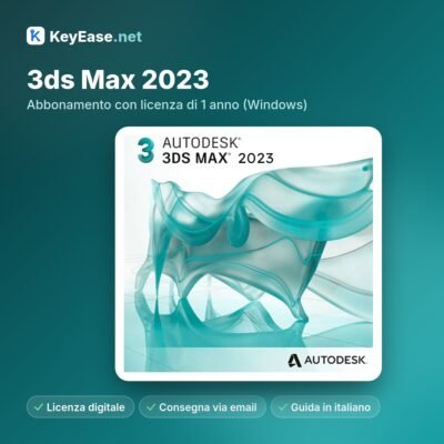3ds Max 2023 – Subscrição com licença de 1 ano (Windows)