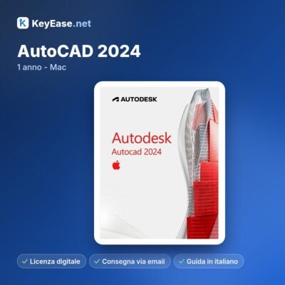 AutoCAD 2024 – 1 año – Mac