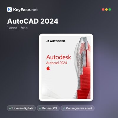 AutoCAD 2024 – 1 jaar – Mac