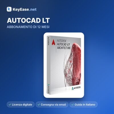 AUTOCAD LT – ABONNEMENT VAN 12 MAANDEN