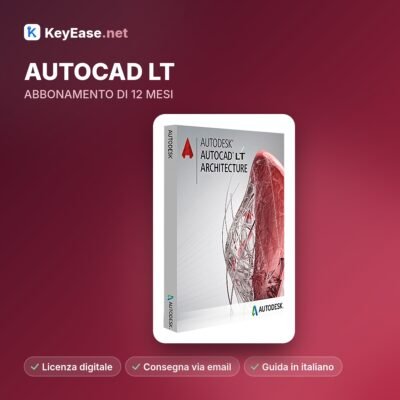 AUTOCAD LT – SUSCRIPCIÓN DE 12 MESES
