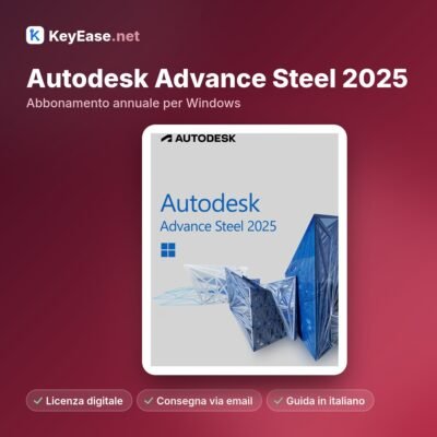Autodesk Advance Steel 2025 – Subscrição anual para Windows
