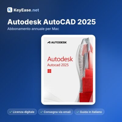 Autodesk AutoCAD 2025 – Suscripción anual para Mac