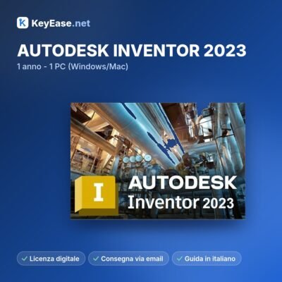 AUTODESK INVENTOR 2023 - 1 an - 1 PC (Windows/Mac) – KeyEase