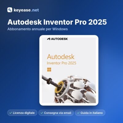 Autodesk Inventor Pro 2025 – Subscrição anual para Windows