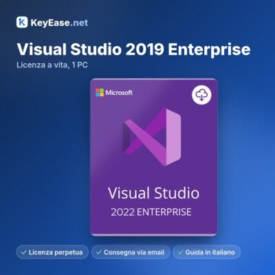 Microsoft Visual Studio 2019 Enterprise – Licenza a vita, 1 PC