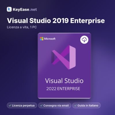 Microsoft Visual Studio 2019 Enterprise – Licença vitalícia, 1 PC