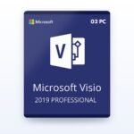 Microsoft Visio 2019 Professional – Lifetime License, 2 PCs