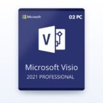 Microsoft Visio 2021 Professional – Lebenslange Lizenz, 2 PCs