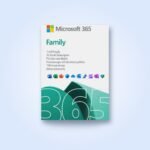 Microsoft 365 Family – 1-Jahres-Abonnement, für bis zu 6 Personen
