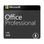 Microsoft Office 2019 Professional for Windows – Lifetime License, 1 PC