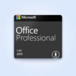 Microsoft Office 2019 Professional for Windows – Lifetime License, 1 PC