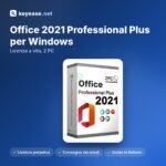 Microsoft Office 2021 Professional Plus for Windows – Lifetime License, 2 PCs – KeyEase