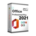Microsoft Office 2021 Professional Plus for Windows – Lifetime License, 2 PCs