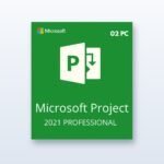 Microsoft Project 2021 Professional – Licentie voor onbepaalde tijd, 2 pc's