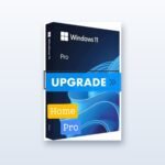Microsoft Windows 11 Pro – Mise à niveau de Home vers Pro, licence à vie