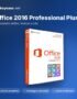 Microsoft Office 2016 Professional Plus – Attivazione online, licenza a vita – KeyEase