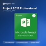 Microsoft Project 2019 Professional – Lifetime License, 1 PC – KeyEase