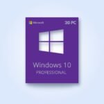 Microsoft Windows 10 Pro – Lifetime License, 20 PCs