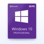 Microsoft Windows 10 Pro – Lifetime License, 20 PCs