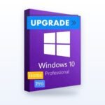 Microsoft Windows 10 Pro – Mise à niveau de la version Home vers la version Pro, licence à vie