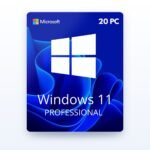 Microsoft Windows 11 Pro – Lifetime License, 20 PCs